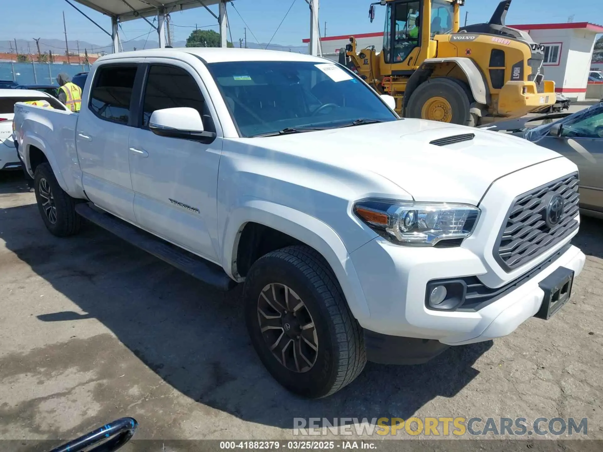1 fotografías del automóvil dañado 3TMBZ5DNXMM030563 TOYOTA TACOMA 2021