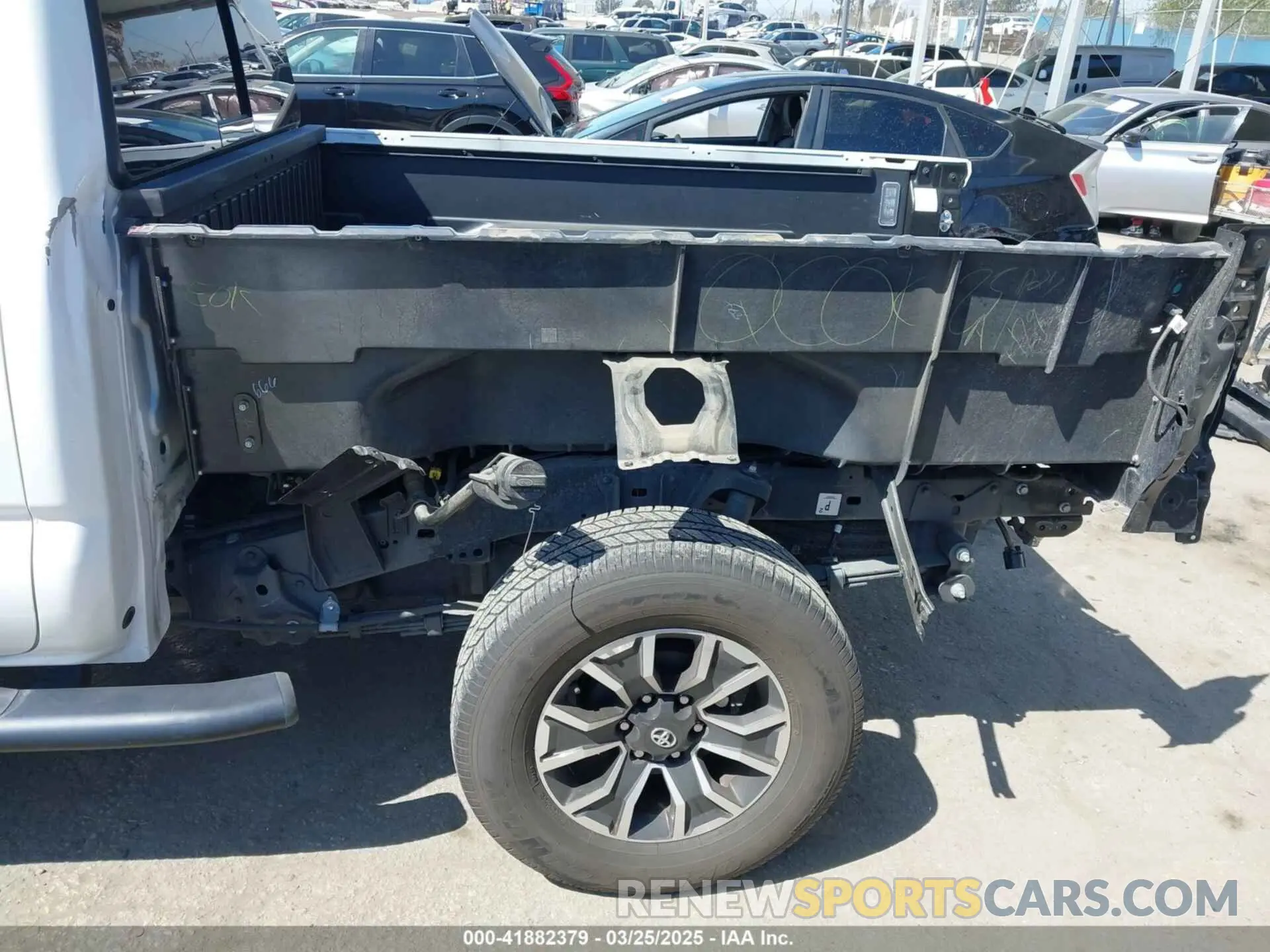19 fotografías del automóvil dañado 3TMBZ5DNXMM030563 TOYOTA TACOMA 2021