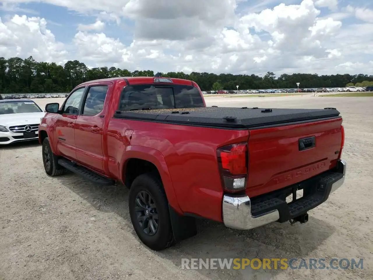 3 fotografías del automóvil dañado 3TMBZ5DNXMM031177 TOYOTA TACOMA 2021