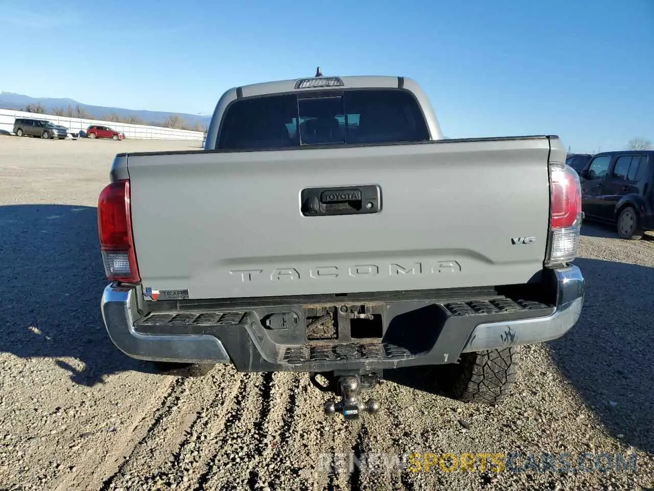 6 fotografías del automóvil dañado 3TMCZ5AN0MM387047 TOYOTA TACOMA 2021