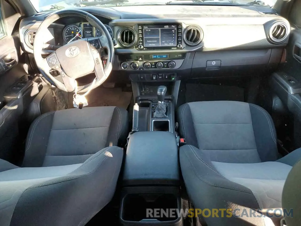 8 fotografías del automóvil dañado 3TMCZ5AN0MM387047 TOYOTA TACOMA 2021