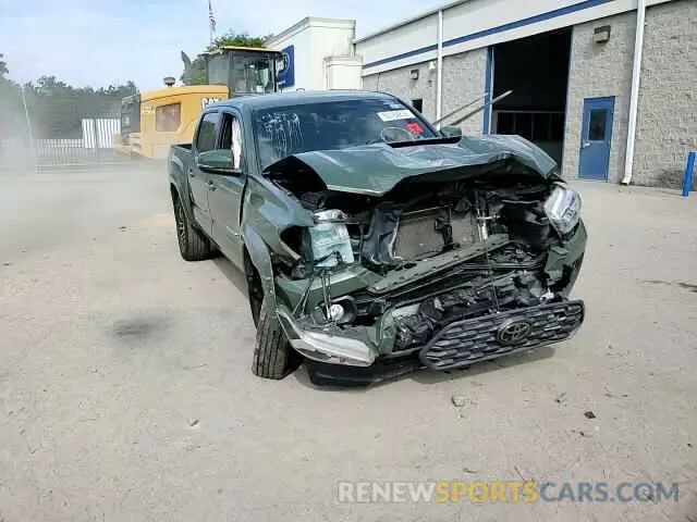 13 fotografías del automóvil dañado 3TMCZ5AN0MM394600 TOYOTA TACOMA 2021