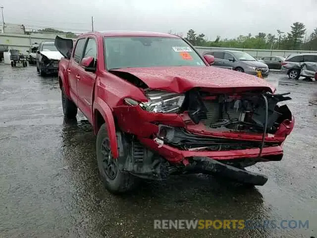 13 fotografías del automóvil dañado 3TMCZ5AN0MM404638 TOYOTA TACOMA 2021