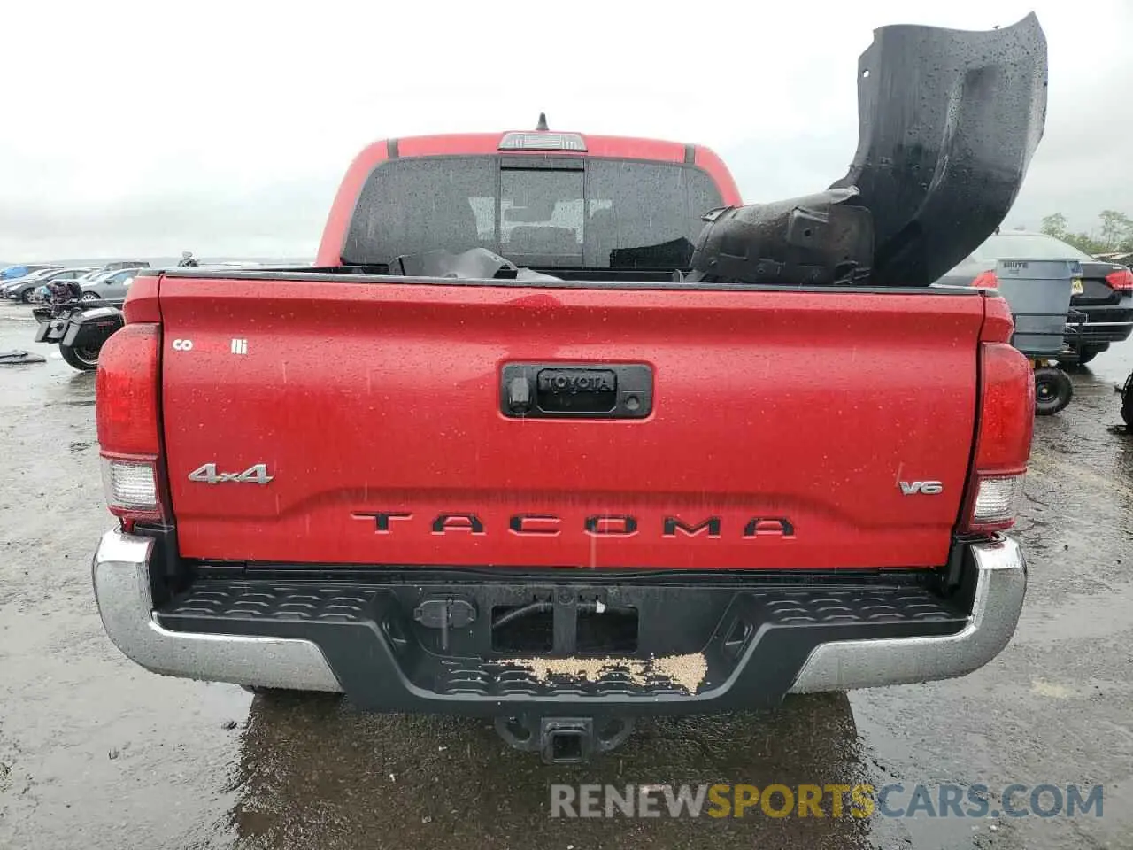 6 fotografías del automóvil dañado 3TMCZ5AN0MM404638 TOYOTA TACOMA 2021