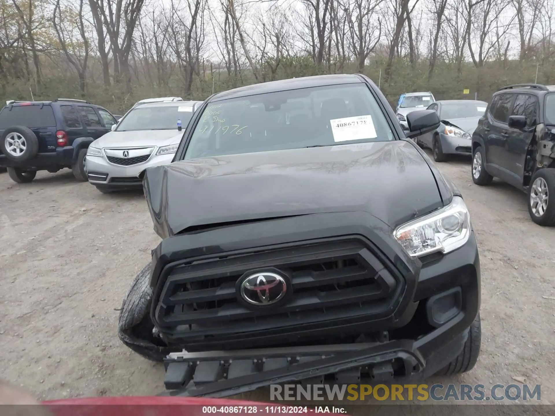 12 fotografías del automóvil dañado 3TMCZ5AN0MM411976 TOYOTA TACOMA 2021