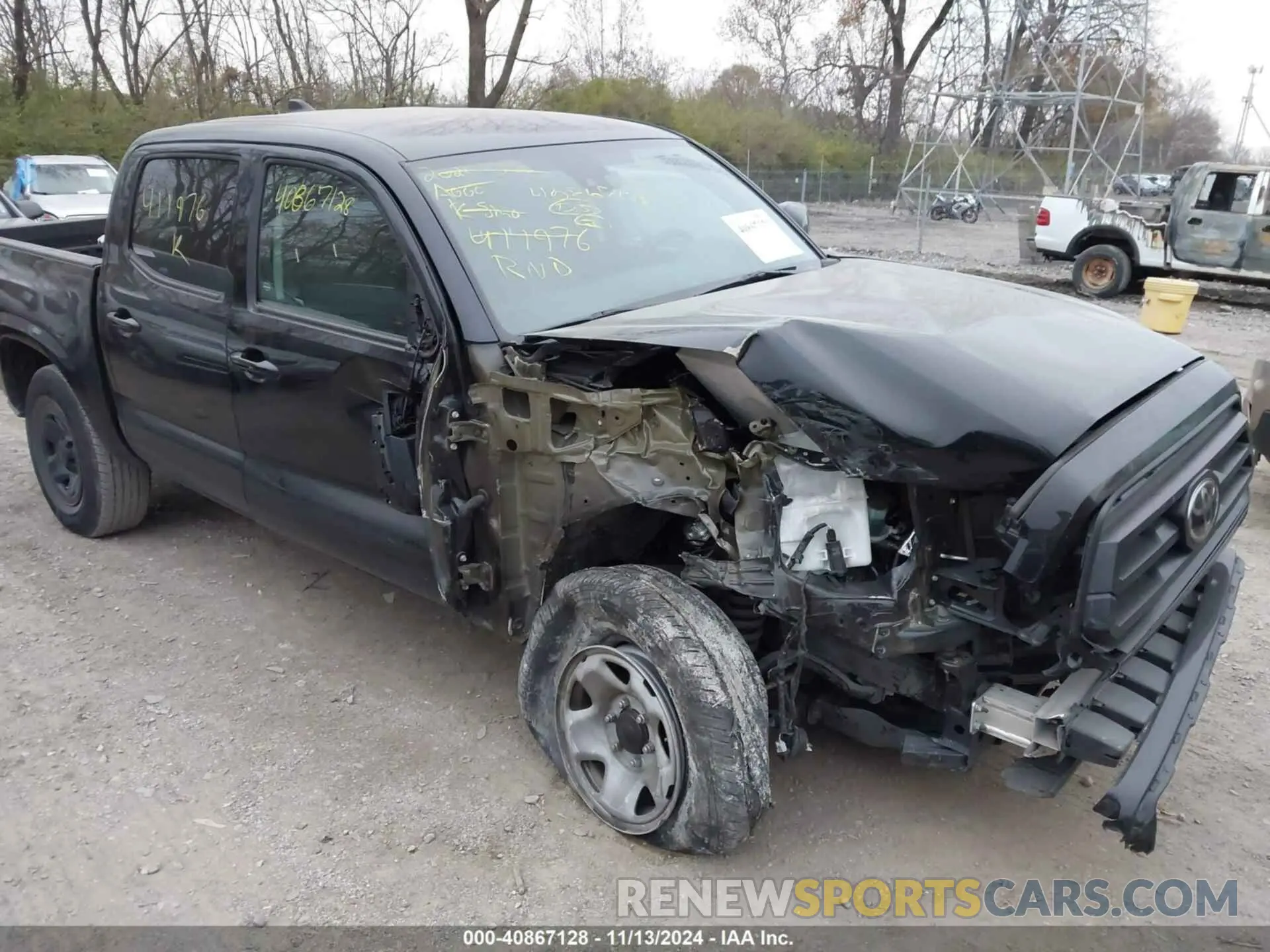 6 fotografías del automóvil dañado 3TMCZ5AN0MM411976 TOYOTA TACOMA 2021