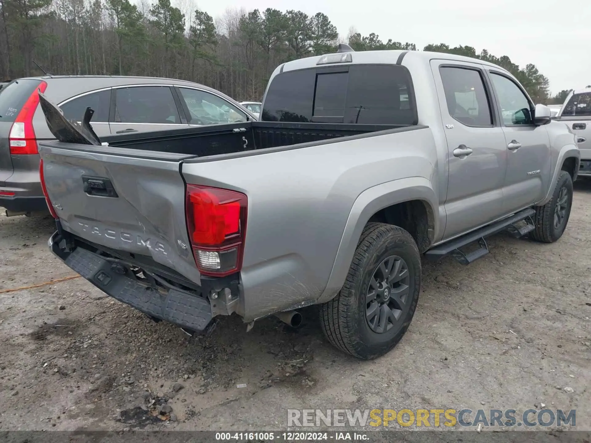 4 fotografías del automóvil dañado 3TMCZ5AN0MM416529 TOYOTA TACOMA 2021
