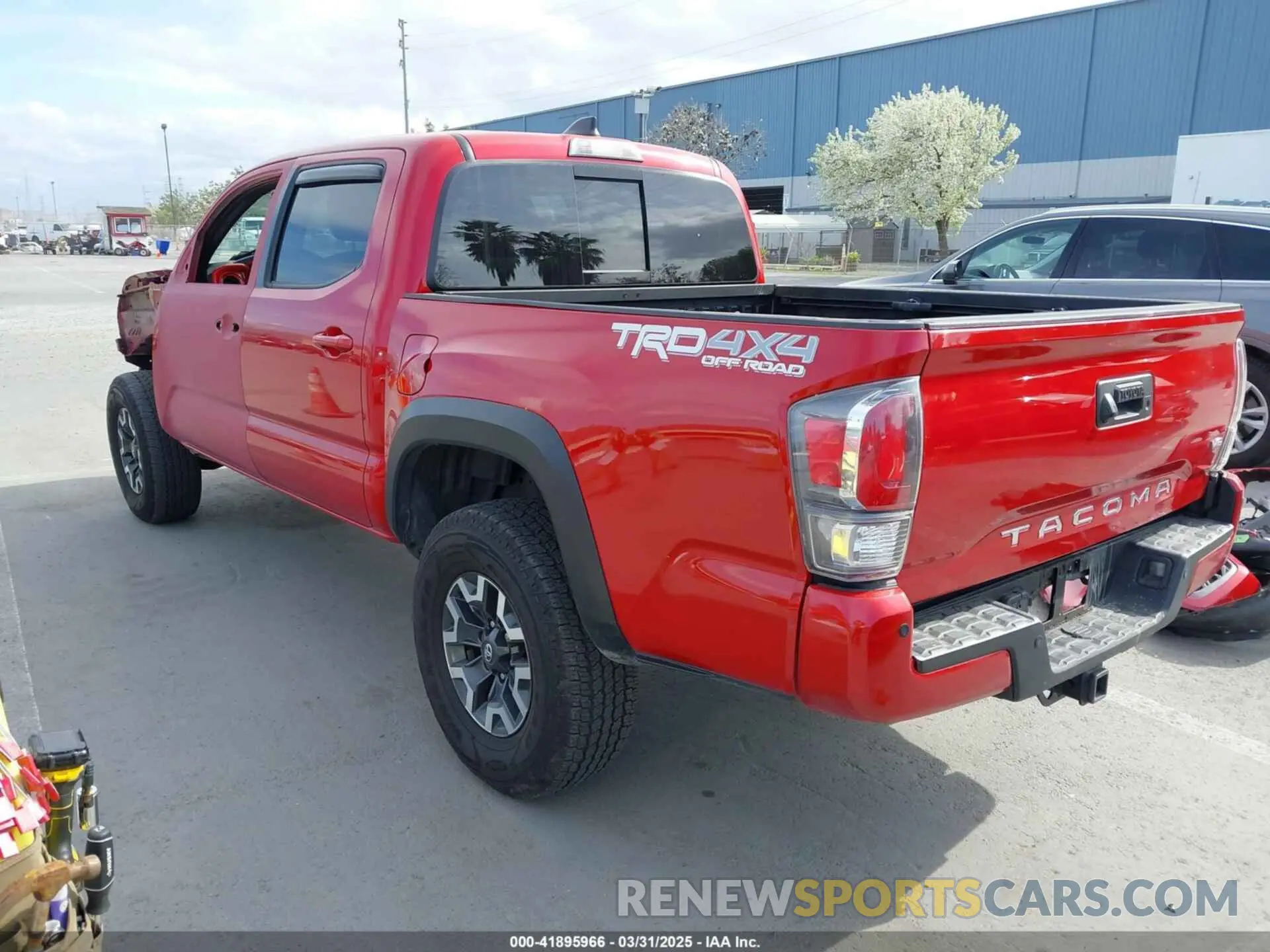 3 fotografías del automóvil dañado 3TMCZ5AN0MM416627 TOYOTA TACOMA 2021