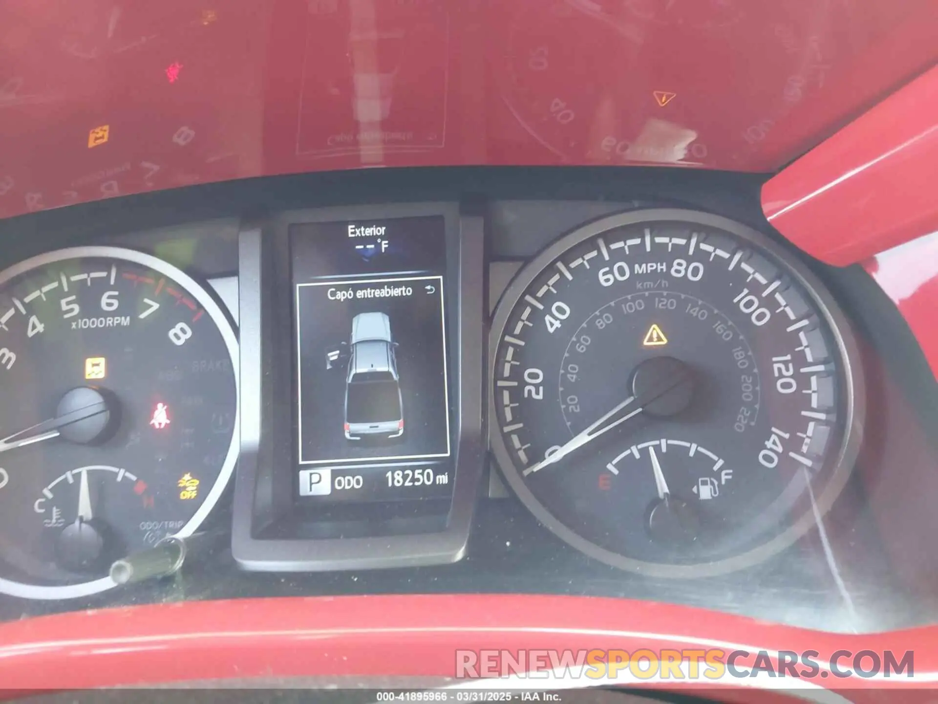 7 fotografías del automóvil dañado 3TMCZ5AN0MM416627 TOYOTA TACOMA 2021