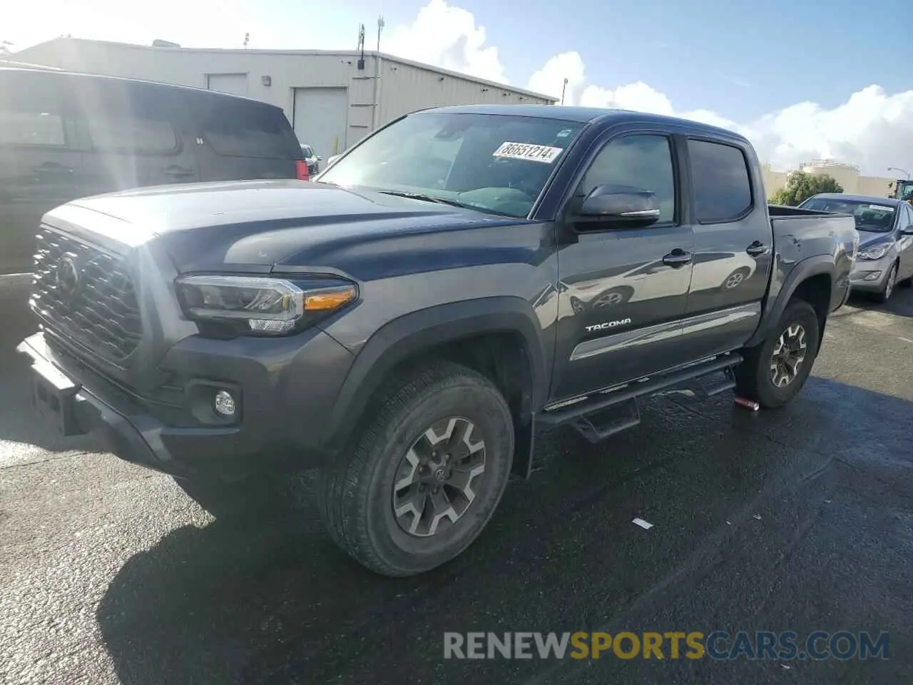 1 fotografías del automóvil dañado 3TMCZ5AN0MM427563 TOYOTA TACOMA 2021