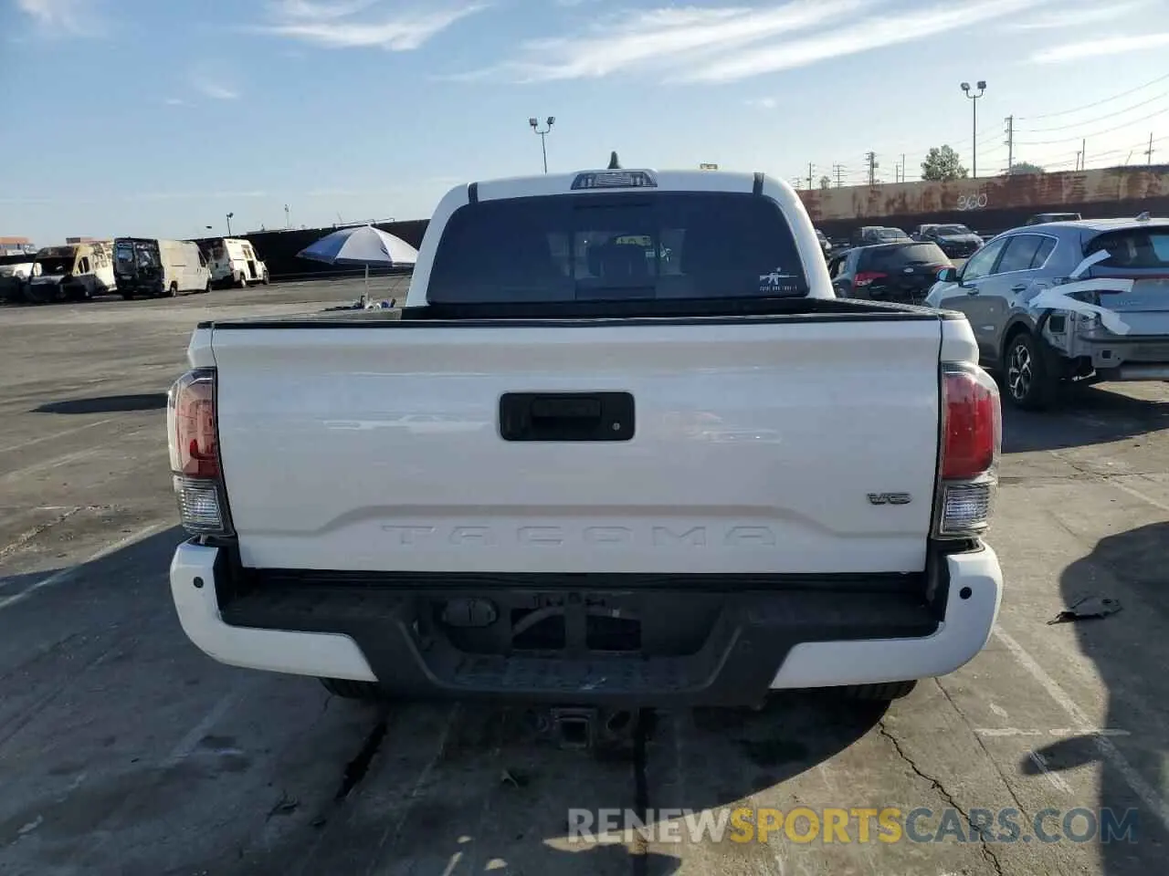 6 fotografías del automóvil dañado 3TMCZ5AN0MM434304 TOYOTA TACOMA 2021