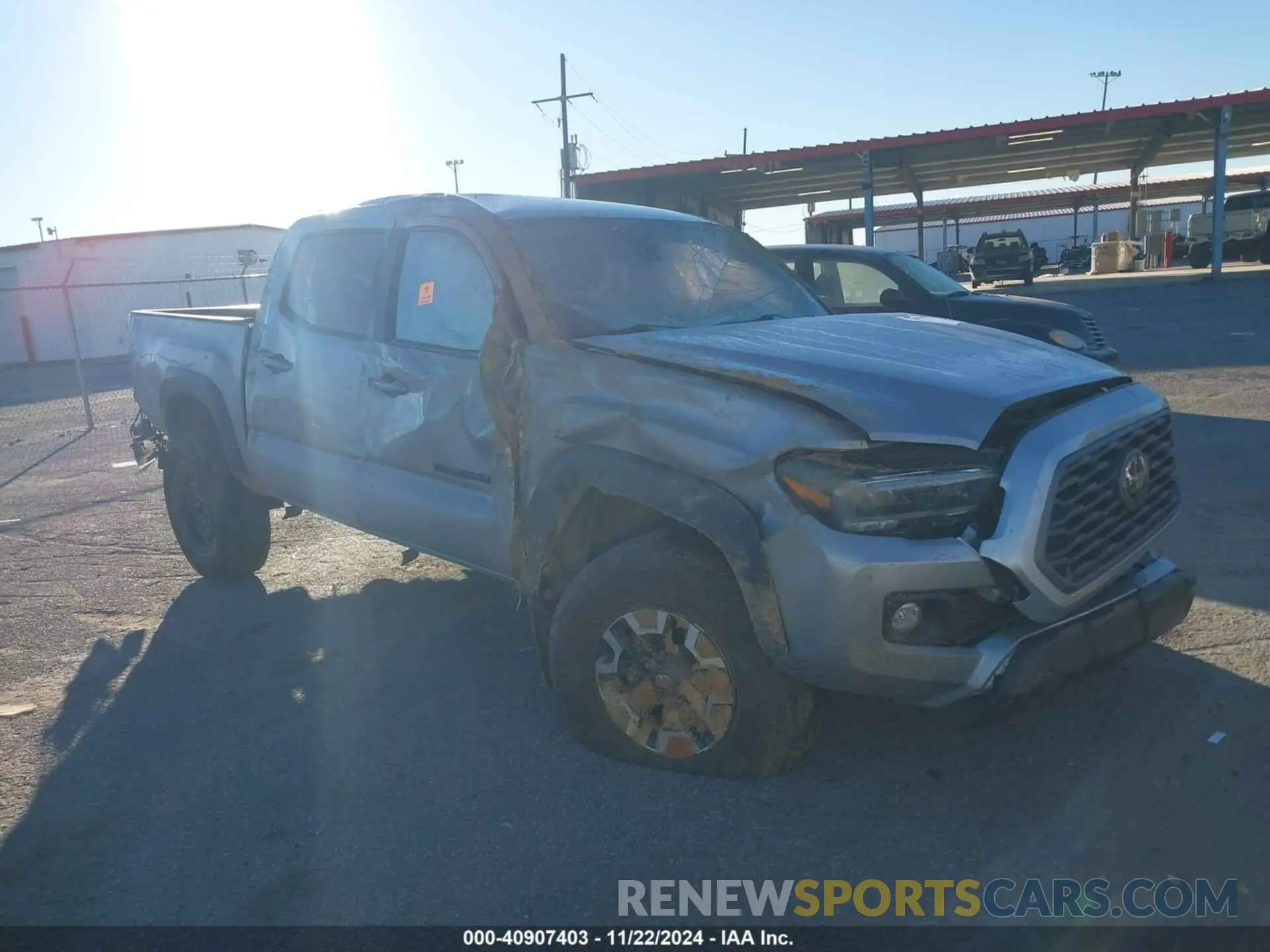 1 fotografías del automóvil dañado 3TMCZ5AN0MM436828 TOYOTA TACOMA 2021