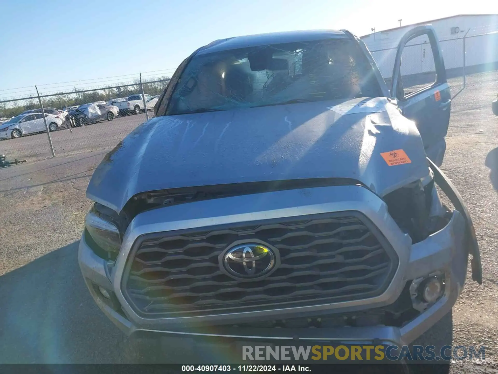 10 fotografías del automóvil dañado 3TMCZ5AN0MM436828 TOYOTA TACOMA 2021