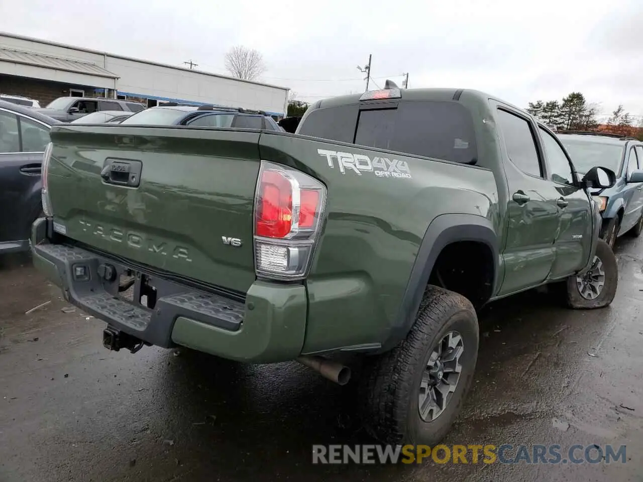 3 fotografías del automóvil dañado 3TMCZ5AN0MM437946 TOYOTA TACOMA 2021