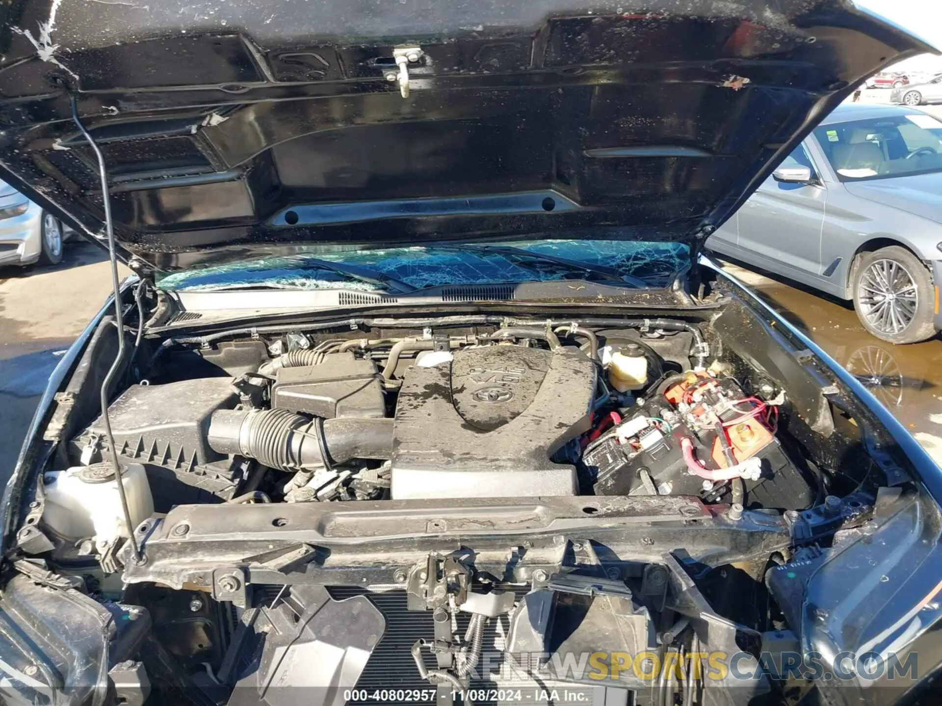 10 fotografías del automóvil dañado 3TMCZ5AN0MM440541 TOYOTA TACOMA 2021