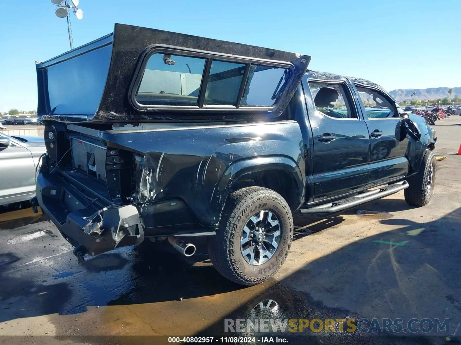 4 fotografías del automóvil dañado 3TMCZ5AN0MM440541 TOYOTA TACOMA 2021