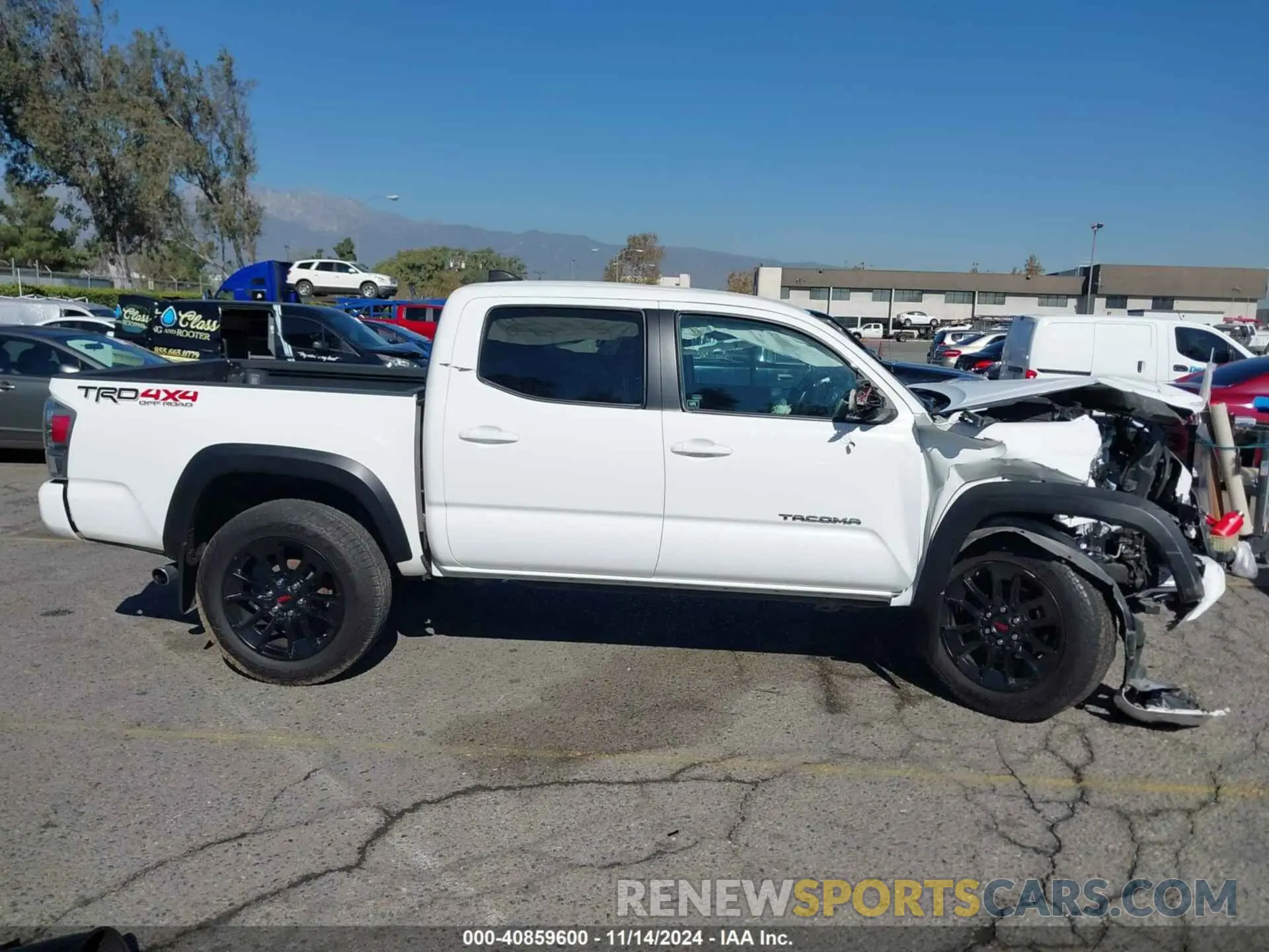 13 fotografías del automóvil dañado 3TMCZ5AN0MM449854 TOYOTA TACOMA 2021