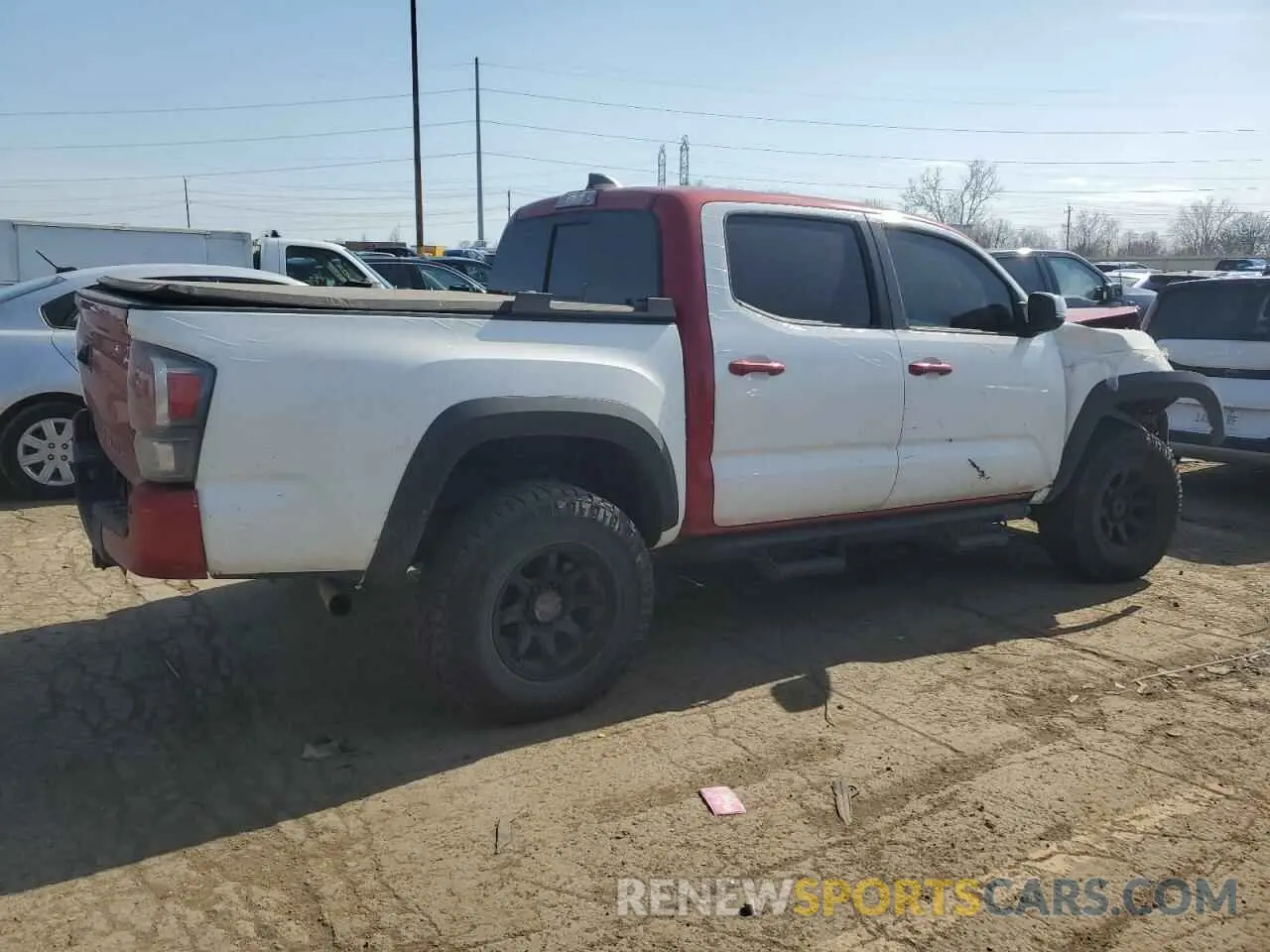 3 fotografías del automóvil dañado 3TMCZ5AN0MM449983 TOYOTA TACOMA 2021
