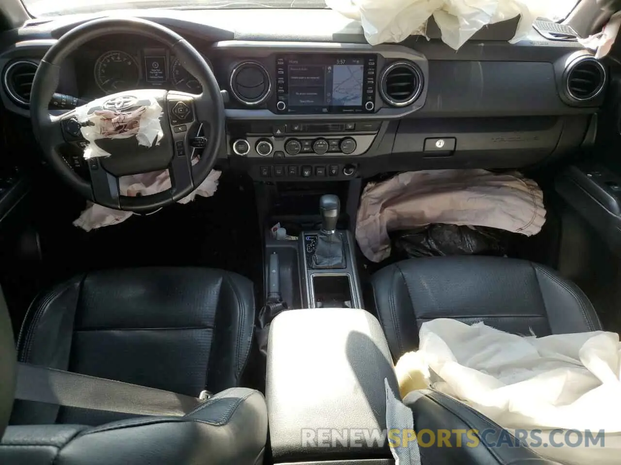 8 fotografías del automóvil dañado 3TMCZ5AN0MM449983 TOYOTA TACOMA 2021