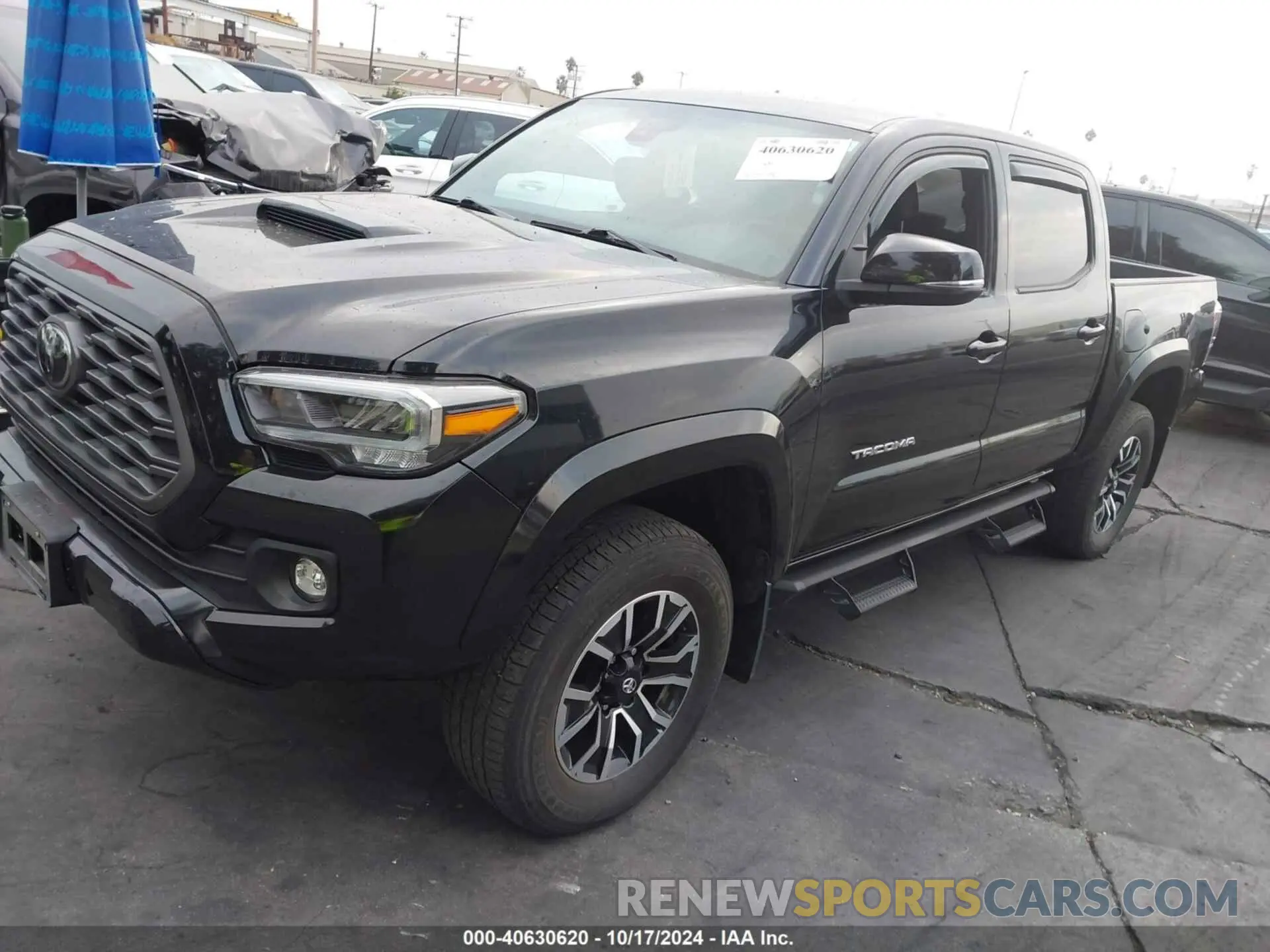 2 fotografías del automóvil dañado 3TMCZ5AN0MM451426 TOYOTA TACOMA 2021