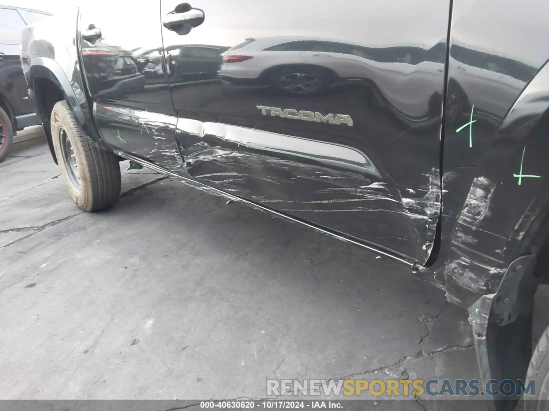 6 fotografías del automóvil dañado 3TMCZ5AN0MM451426 TOYOTA TACOMA 2021