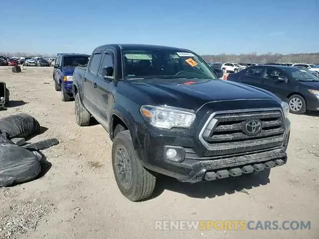 11 fotografías del automóvil dañado 3TMCZ5AN1MM377594 TOYOTA TACOMA 2021