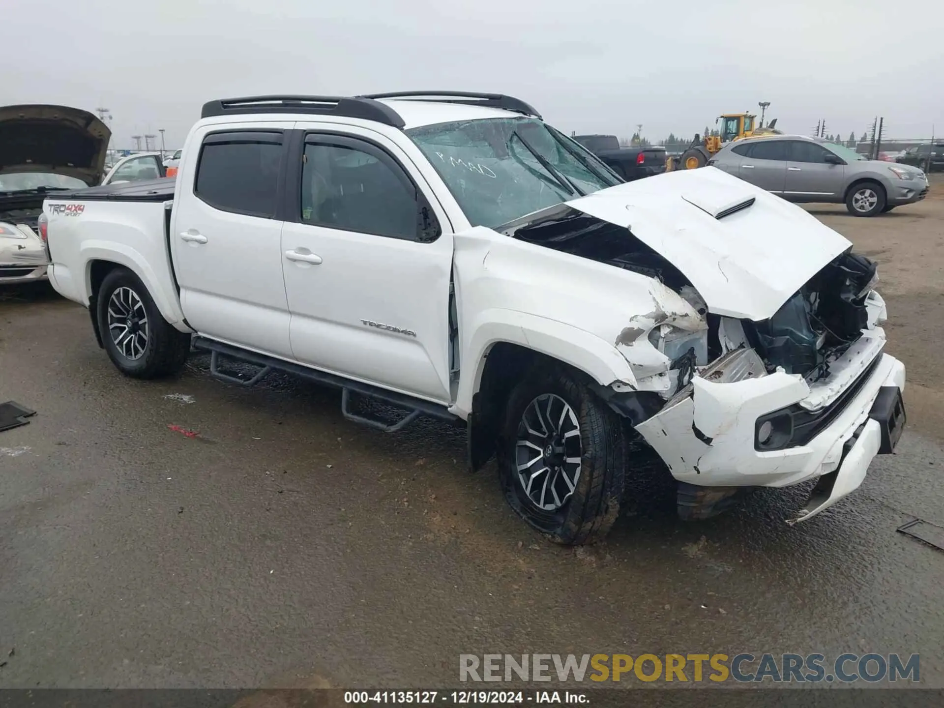 1 fotografías del automóvil dañado 3TMCZ5AN1MM387204 TOYOTA TACOMA 2021