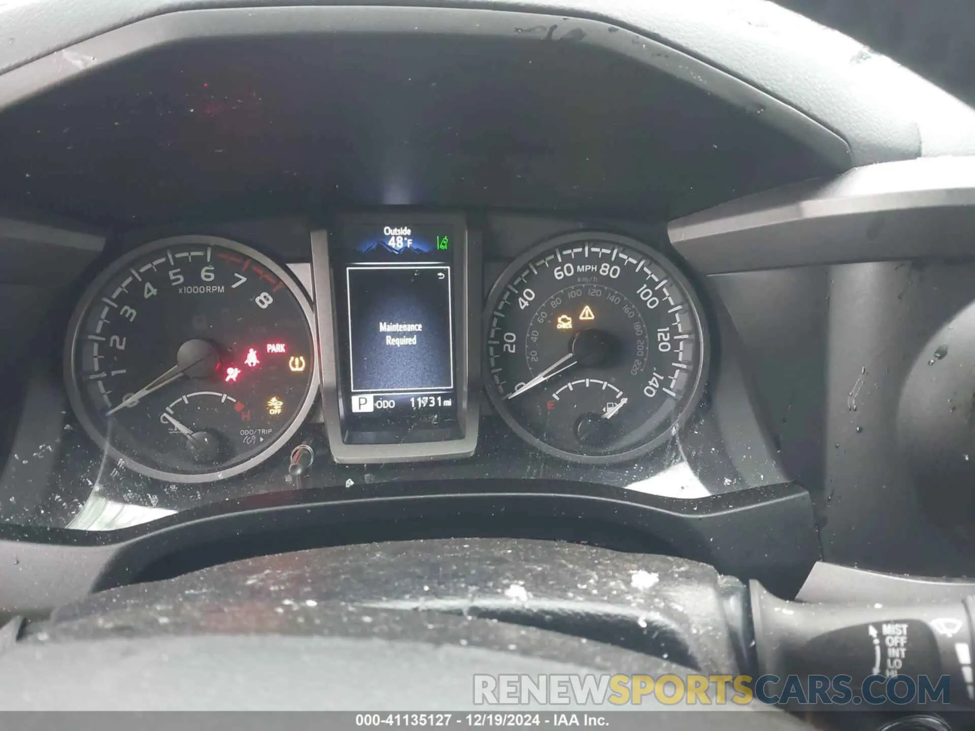 7 fotografías del automóvil dañado 3TMCZ5AN1MM387204 TOYOTA TACOMA 2021