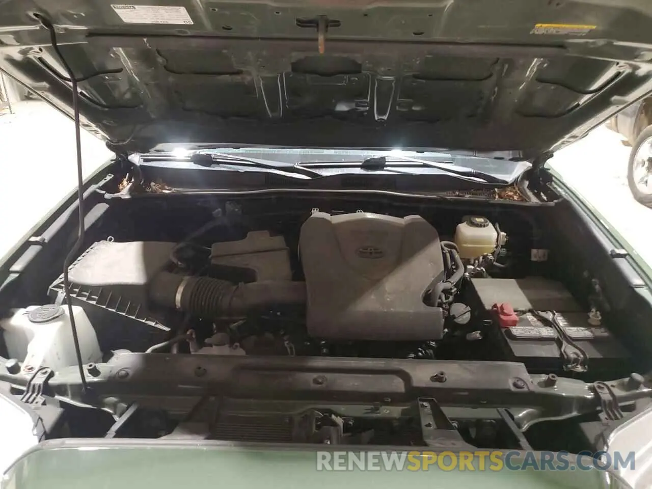 11 fotografías del automóvil dañado 3TMCZ5AN1MM393102 TOYOTA TACOMA 2021