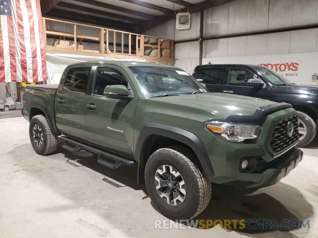 4 fotografías del automóvil dañado 3TMCZ5AN1MM393102 TOYOTA TACOMA 2021
