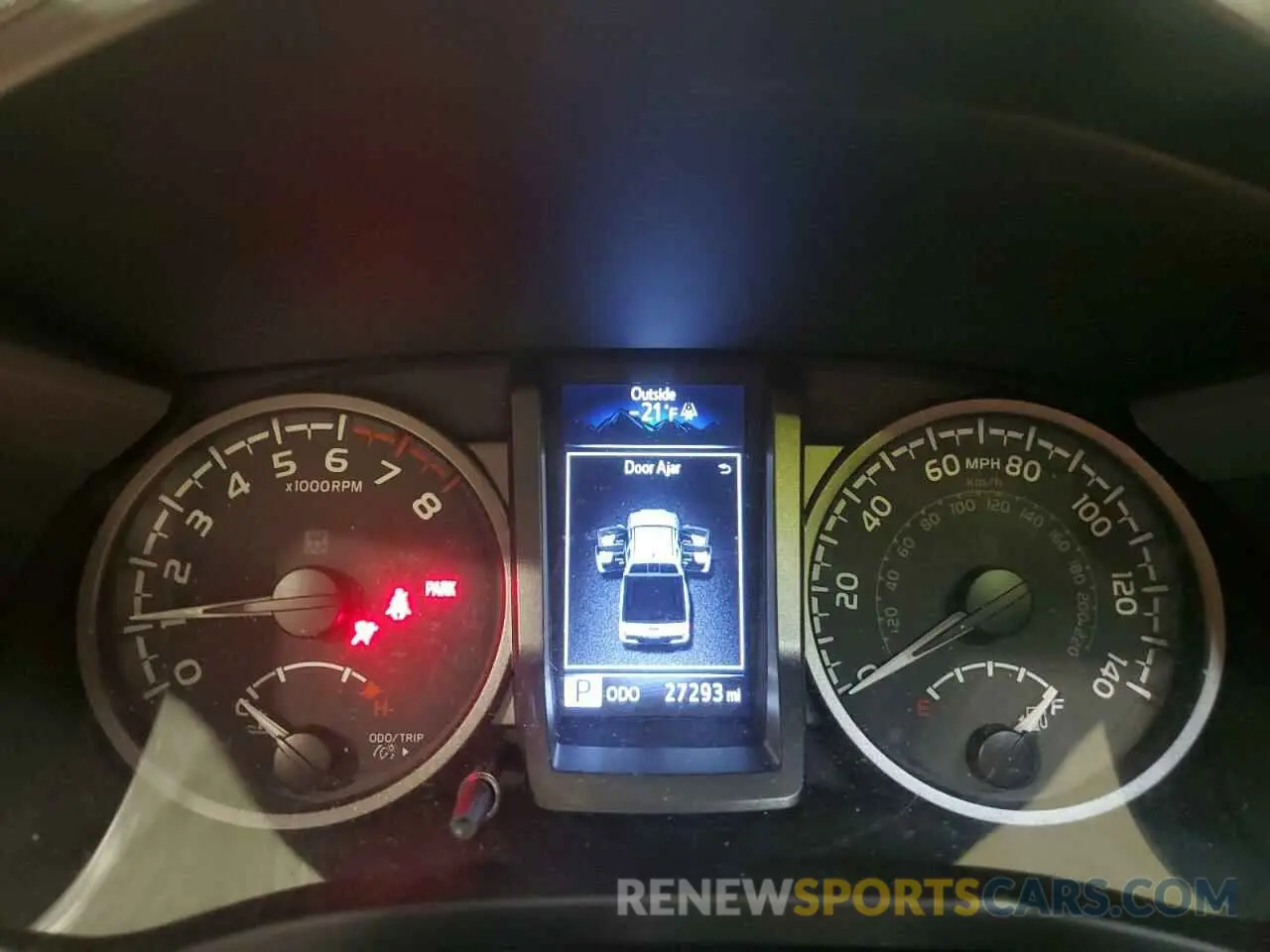 9 fotografías del automóvil dañado 3TMCZ5AN1MM393102 TOYOTA TACOMA 2021