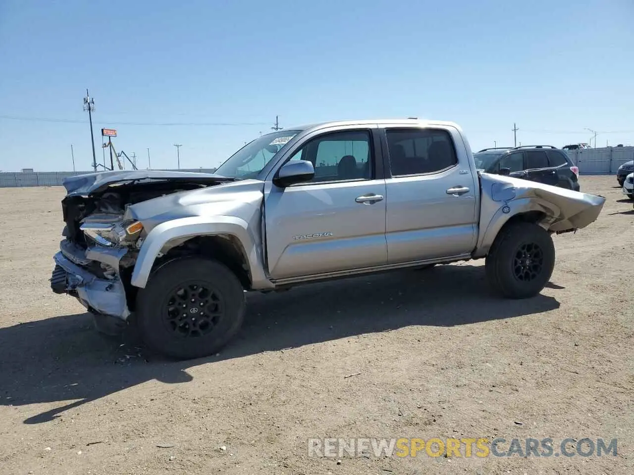 1 fotografías del automóvil dañado 3TMCZ5AN1MM400257 TOYOTA TACOMA 2021