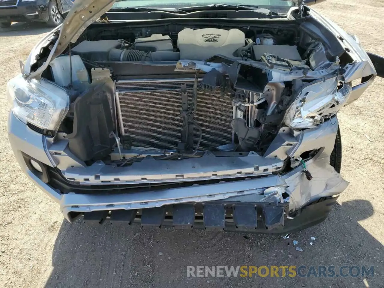 11 fotografías del automóvil dañado 3TMCZ5AN1MM400257 TOYOTA TACOMA 2021