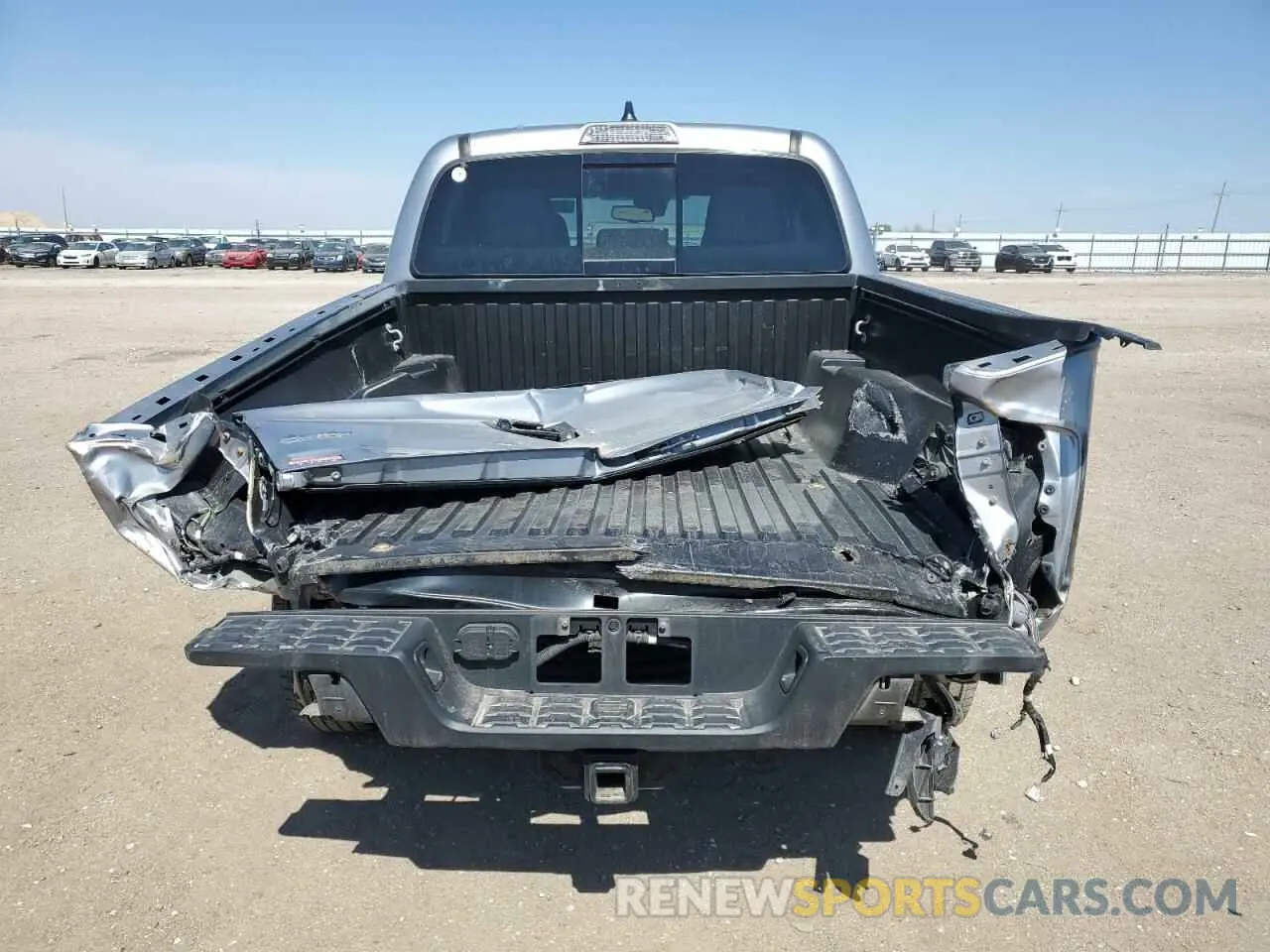 6 fotografías del automóvil dañado 3TMCZ5AN1MM400257 TOYOTA TACOMA 2021