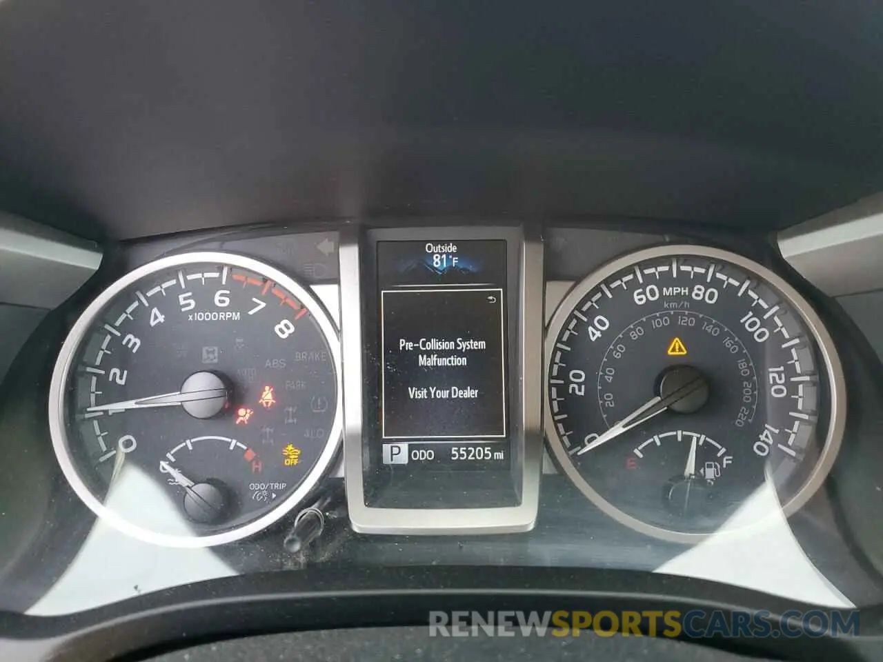 9 fotografías del automóvil dañado 3TMCZ5AN1MM400257 TOYOTA TACOMA 2021