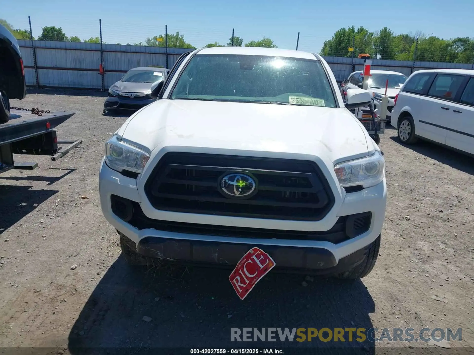 6 fotografías del automóvil dañado 3TMCZ5AN1MM406639 TOYOTA TACOMA 2021
