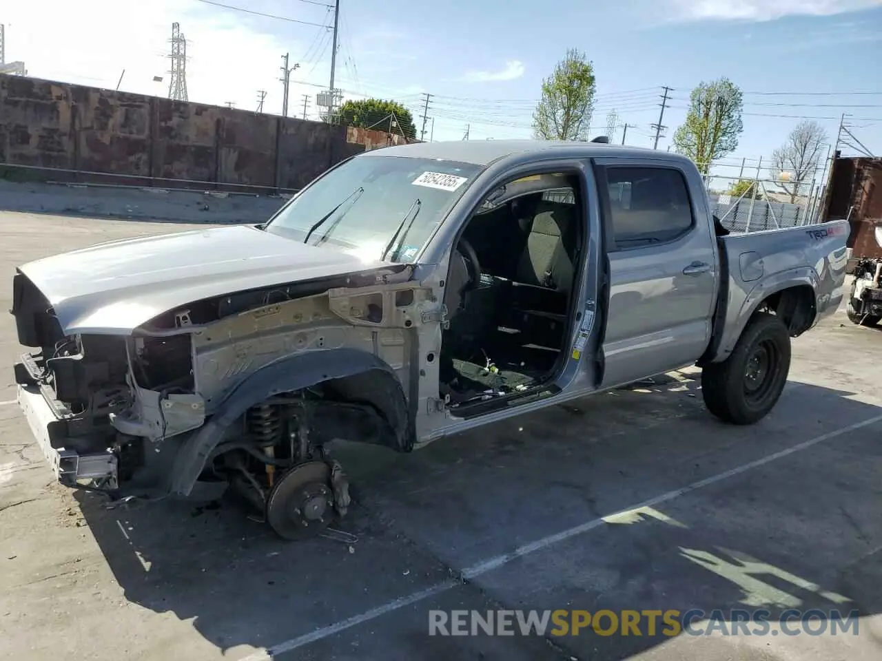 1 fotografías del automóvil dañado 3TMCZ5AN1MM418872 TOYOTA TACOMA 2021