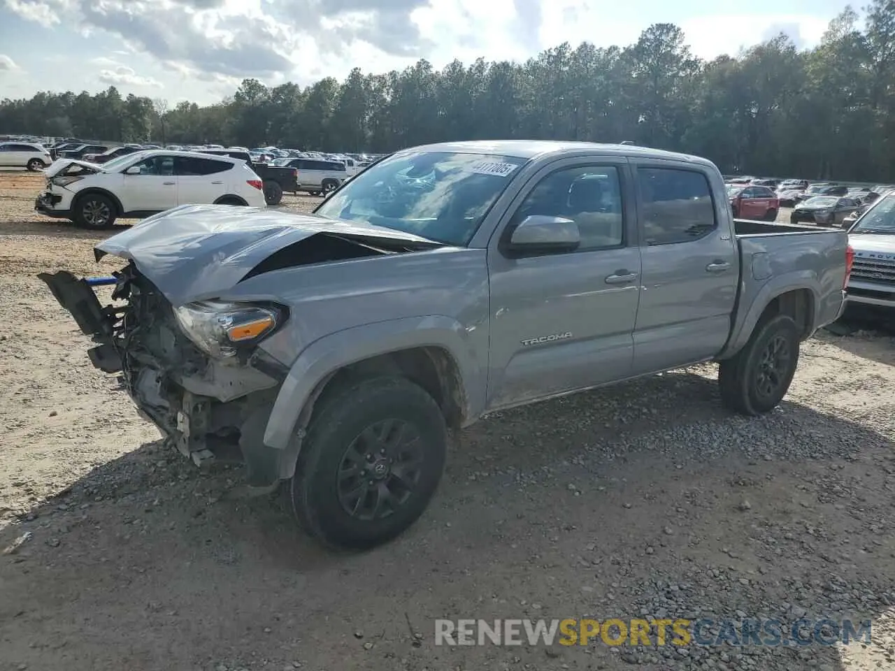 1 fotografías del automóvil dañado 3TMCZ5AN2MM372470 TOYOTA TACOMA 2021