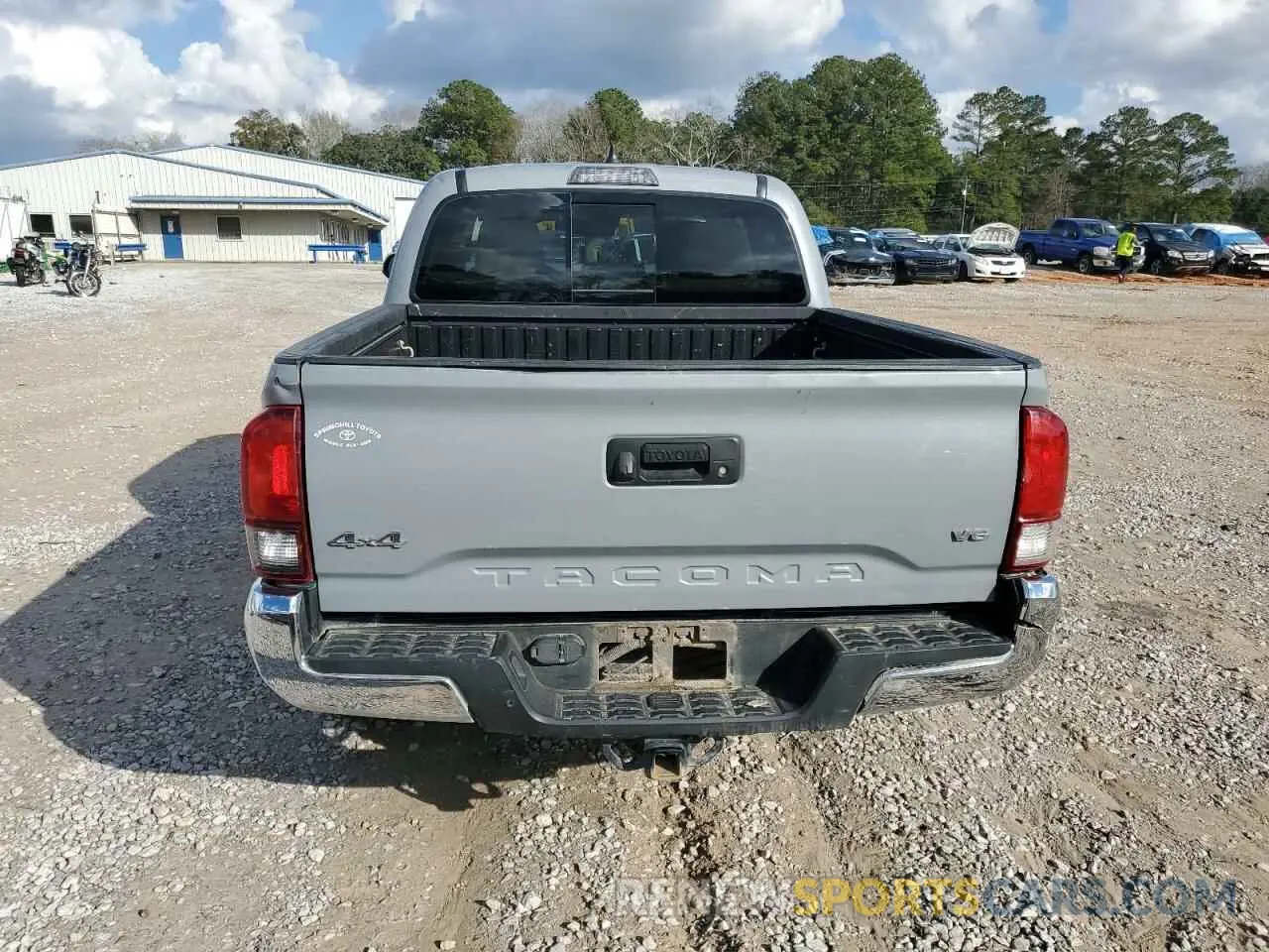 6 fotografías del automóvil dañado 3TMCZ5AN2MM372470 TOYOTA TACOMA 2021