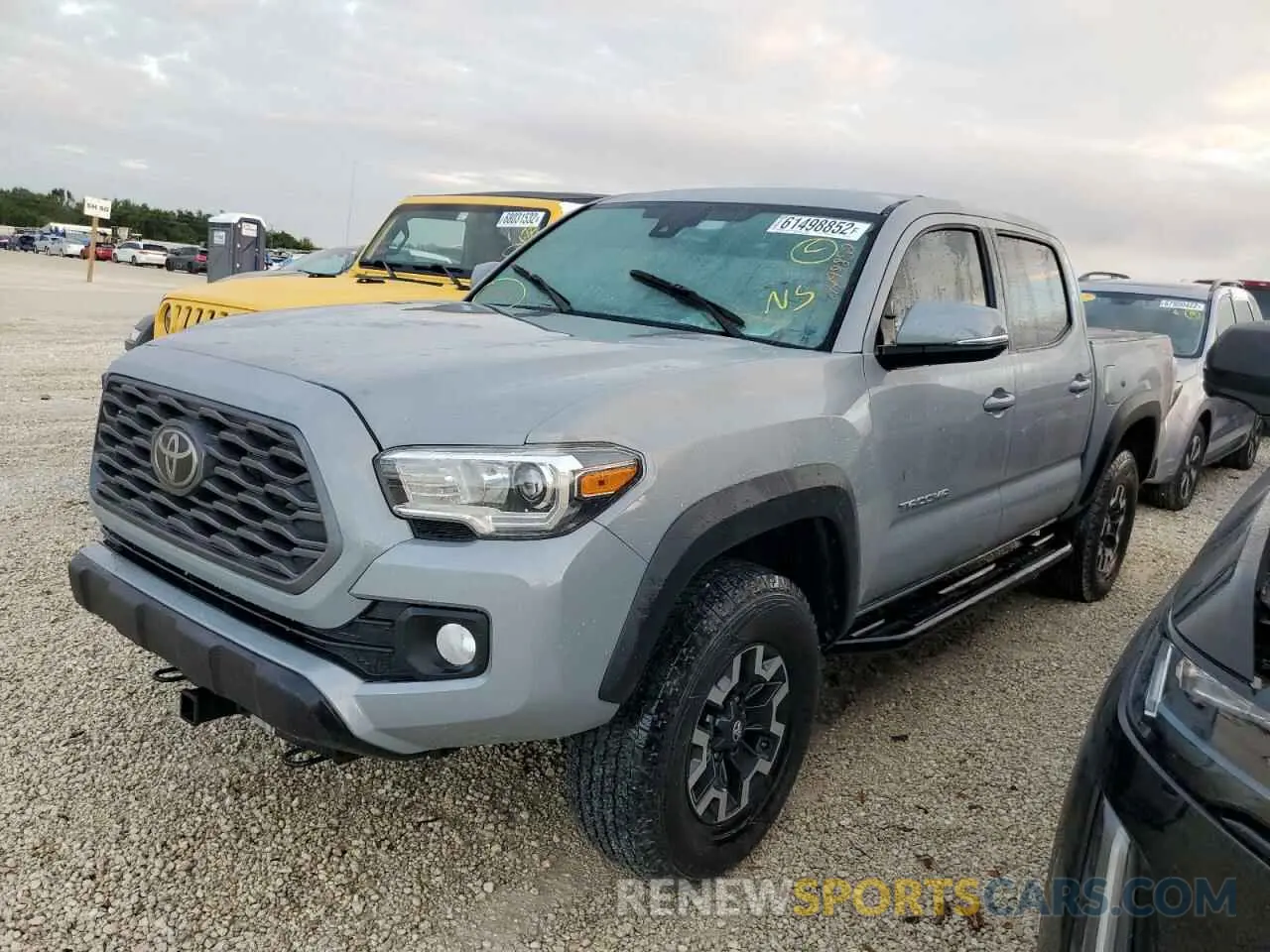 1 fotografías del automóvil dañado 3TMCZ5AN2MM395943 TOYOTA TACOMA 2021