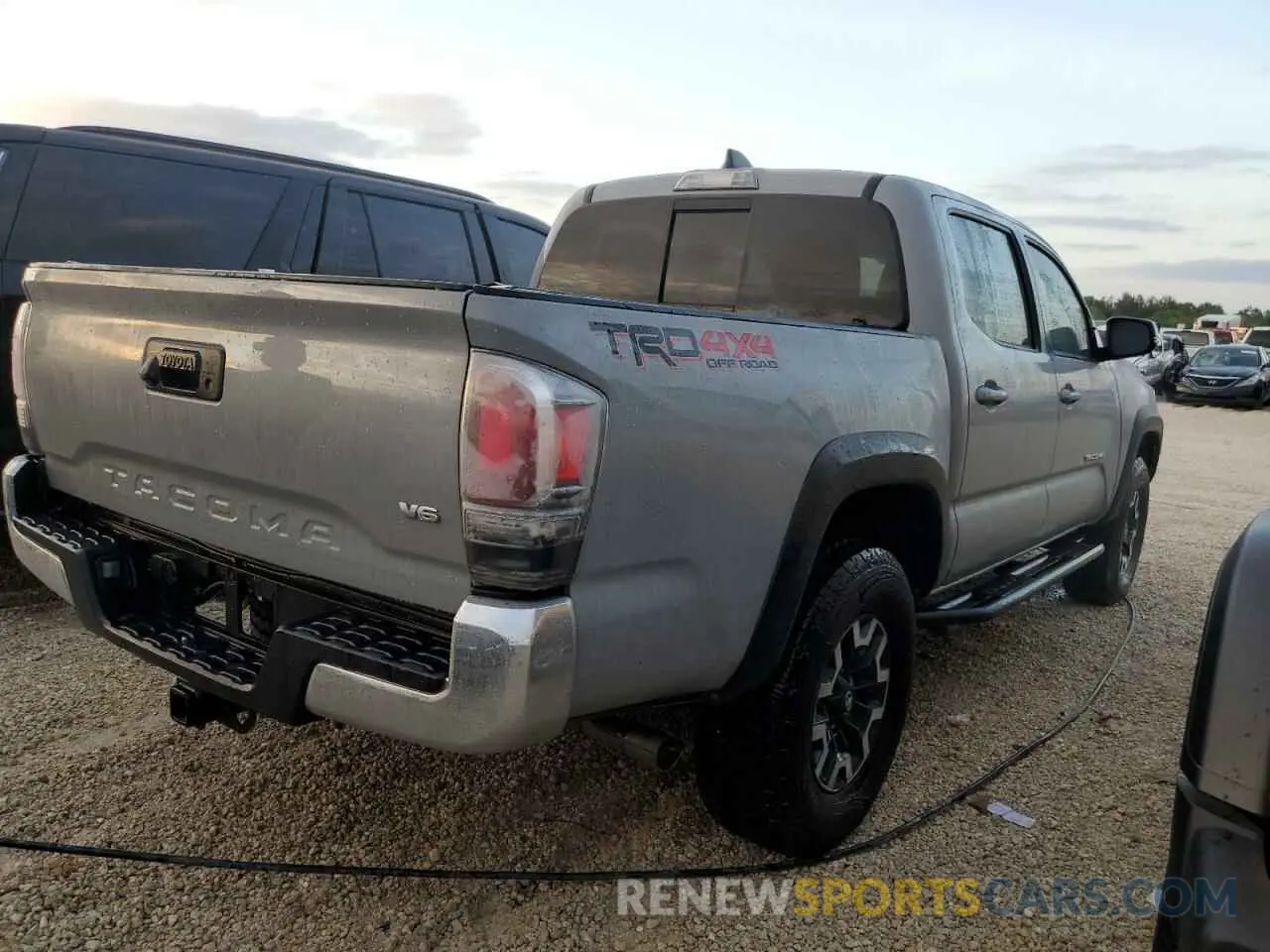 3 fotografías del automóvil dañado 3TMCZ5AN2MM395943 TOYOTA TACOMA 2021