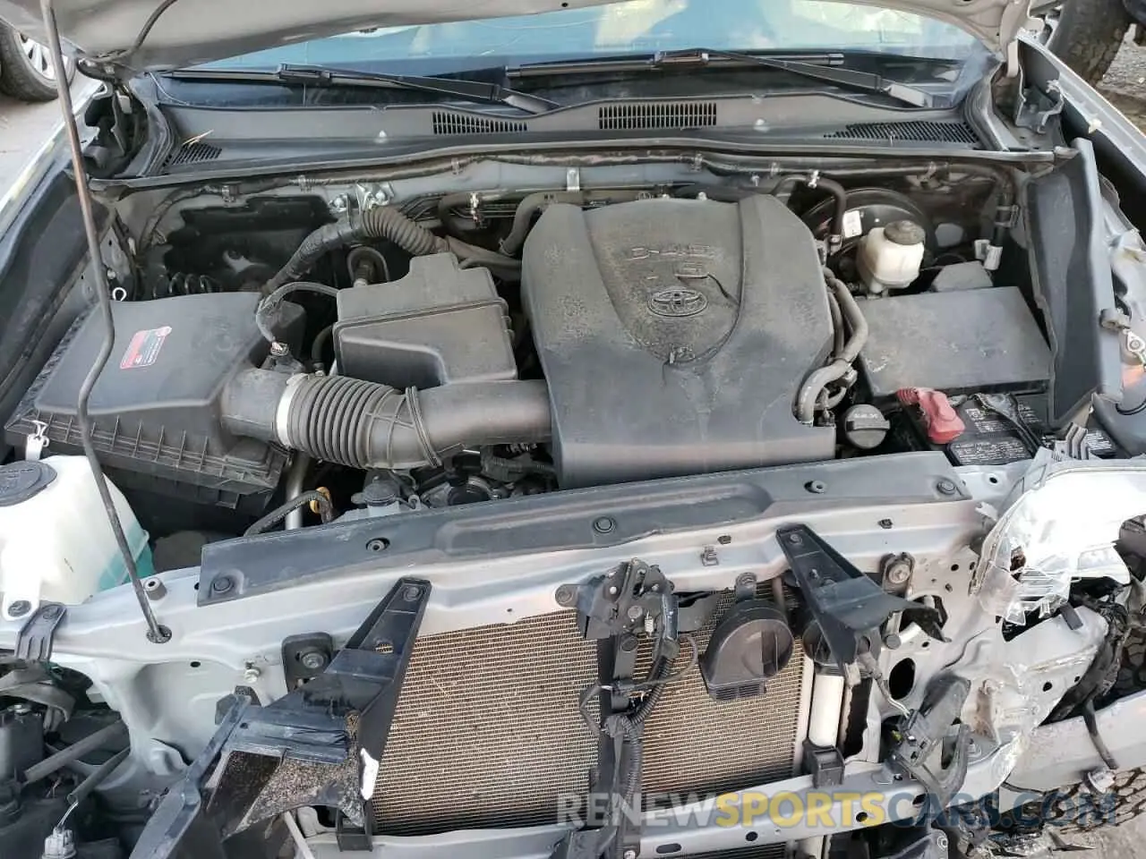 11 fotografías del automóvil dañado 3TMCZ5AN2MM411350 TOYOTA TACOMA 2021