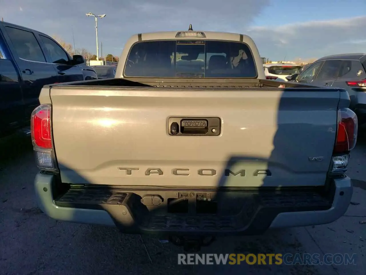 6 fotografías del automóvil dañado 3TMCZ5AN2MM411350 TOYOTA TACOMA 2021