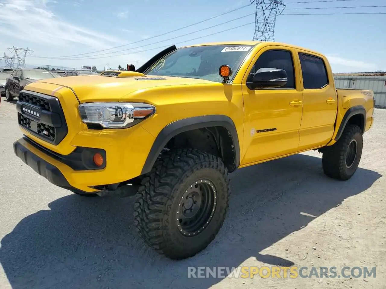 1 fotografías del automóvil dañado 3TMCZ5AN2MM413728 TOYOTA TACOMA 2021
