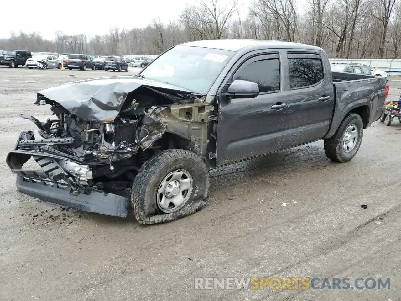 1 fotografías del automóvil dañado 3TMCZ5AN2MM422137 TOYOTA TACOMA 2021