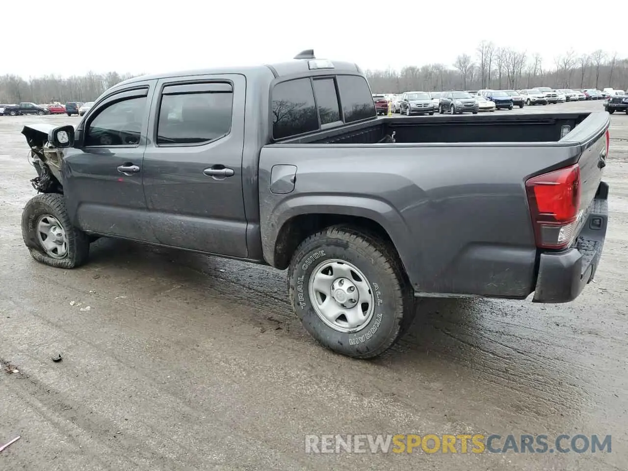 2 fotografías del automóvil dañado 3TMCZ5AN2MM422137 TOYOTA TACOMA 2021