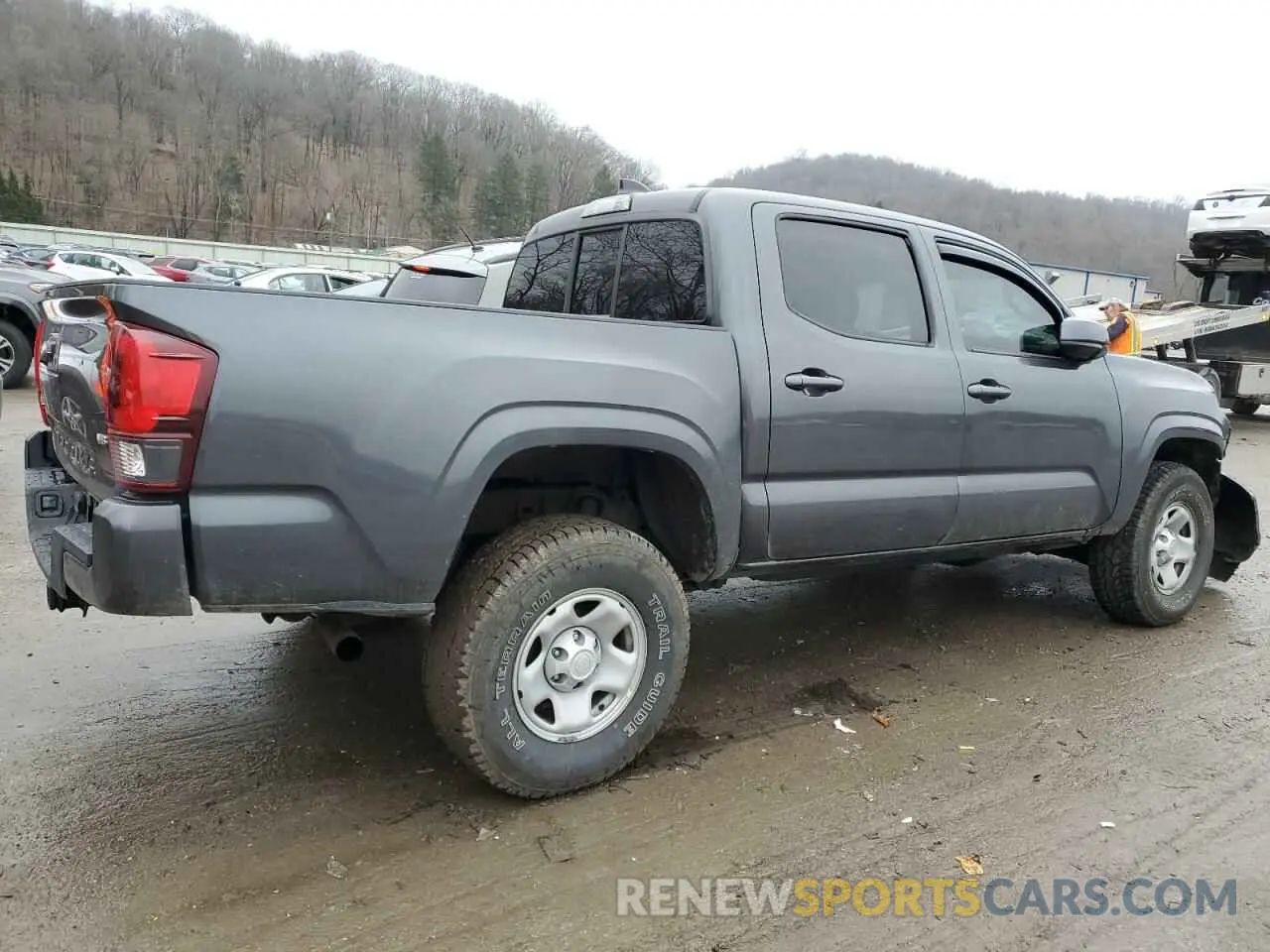 3 fotografías del automóvil dañado 3TMCZ5AN2MM422137 TOYOTA TACOMA 2021