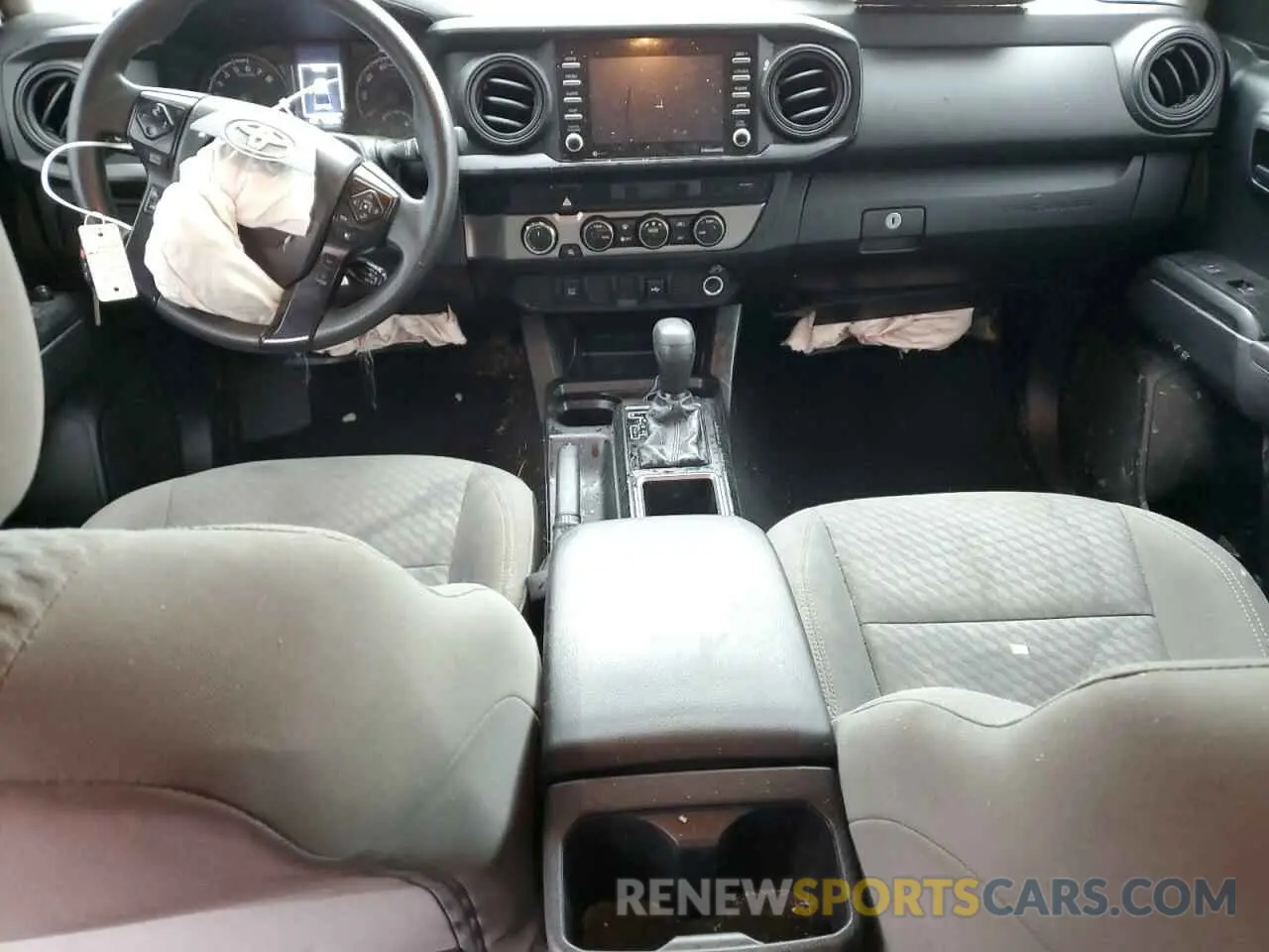 8 fotografías del automóvil dañado 3TMCZ5AN2MM422137 TOYOTA TACOMA 2021
