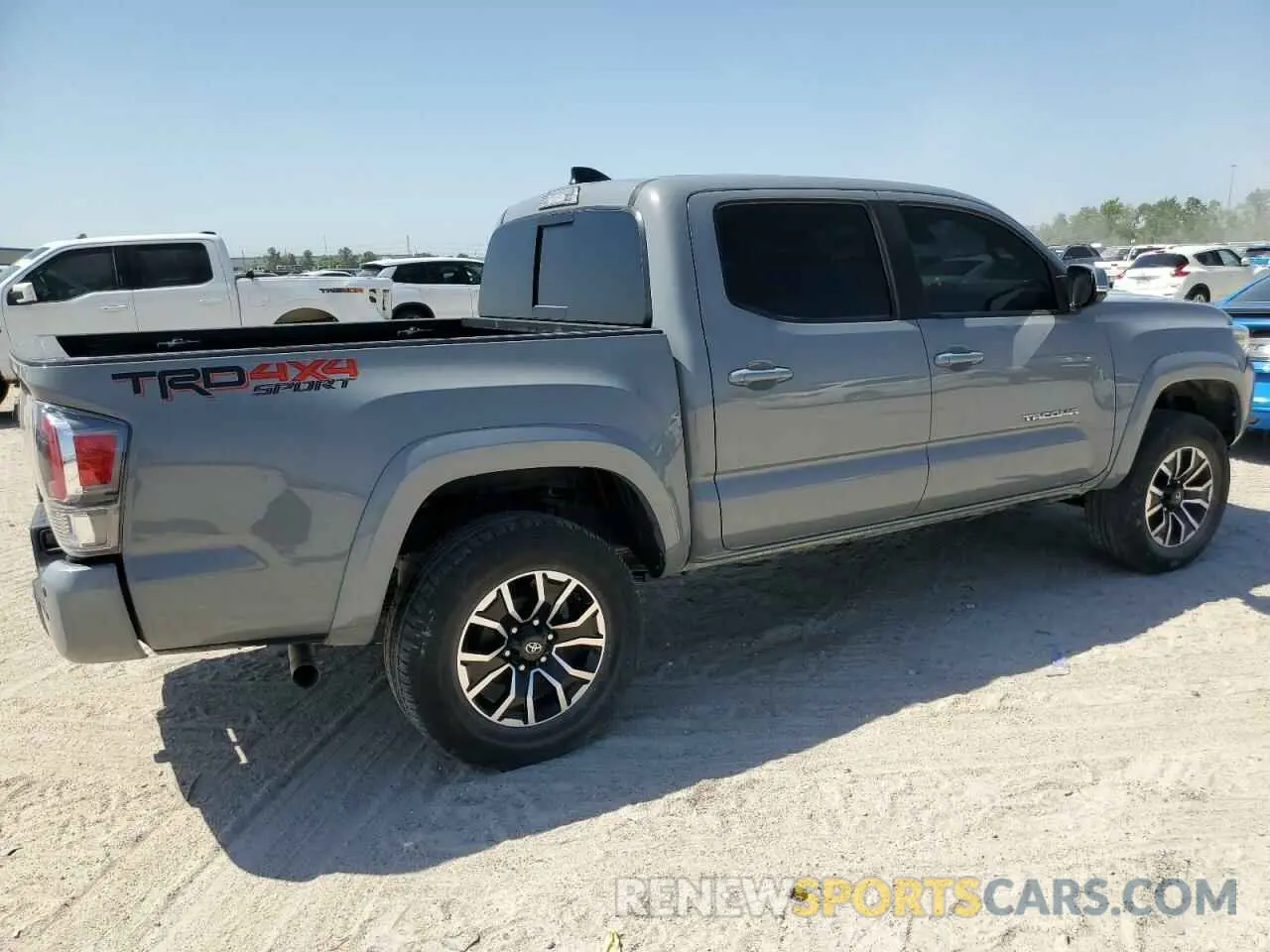 3 fotografías del automóvil dañado 3TMCZ5AN2MM436040 TOYOTA TACOMA 2021