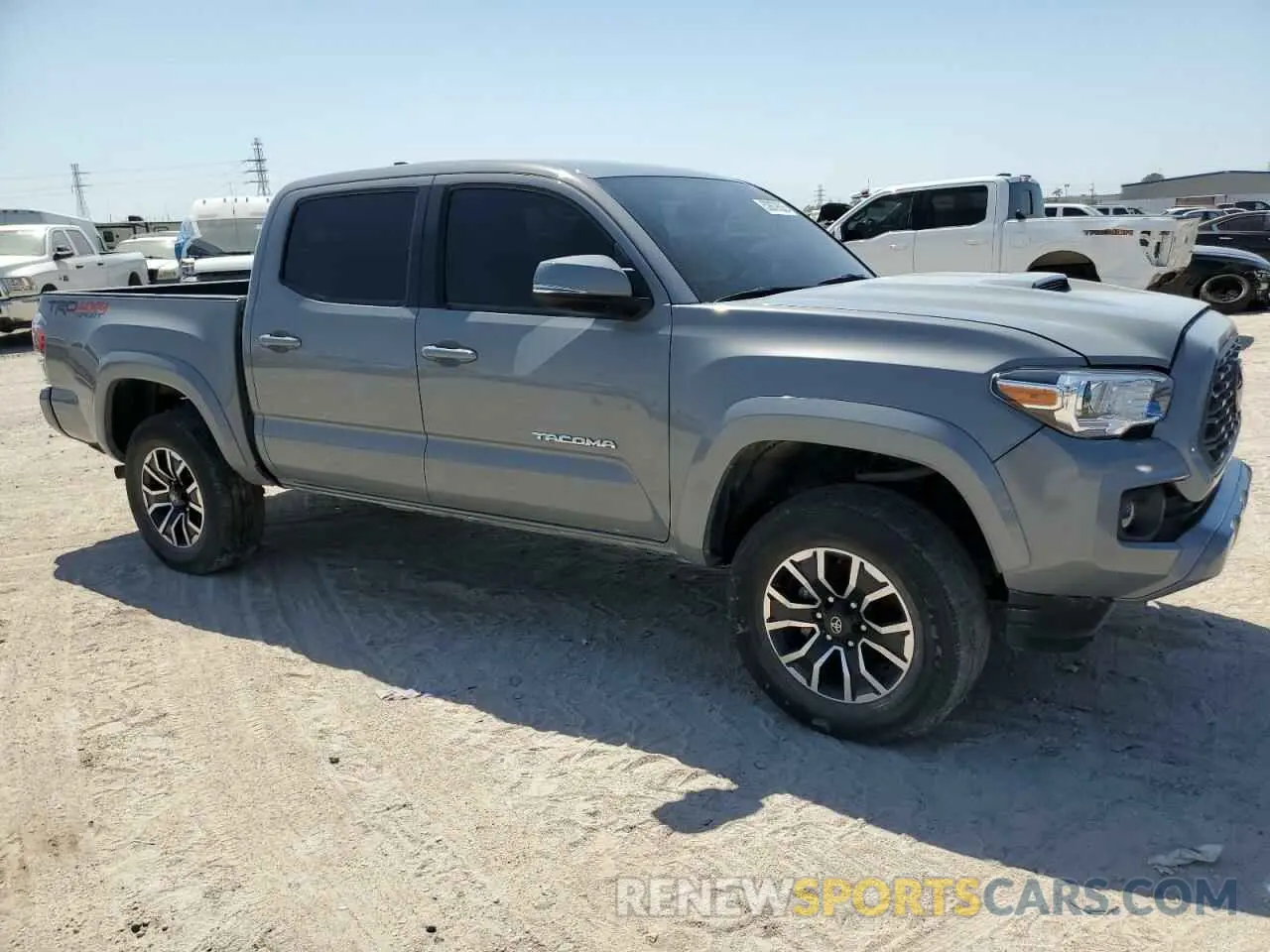 4 fotografías del automóvil dañado 3TMCZ5AN2MM436040 TOYOTA TACOMA 2021